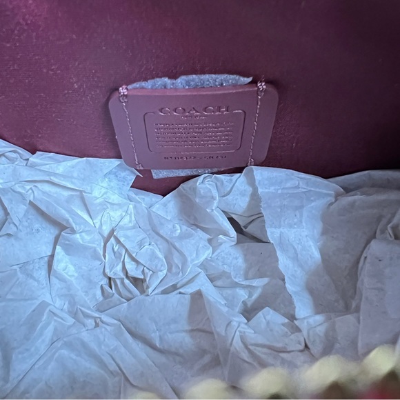 Coach Boxed Mini Rowan Crossbody With Hearts Key Ring In Signature CN751 - Picture 8 of 10